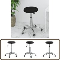 Bürostuhl Drehbar Schwarz Kunstleder - Bürostuhl - Drehstuhl - Schreibtischstuhl - Arbeitsstuhl - Ergonomischer Stuhl von VIDAXL