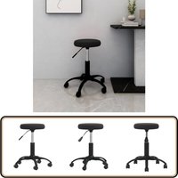 Bürostuhl Drehbar Schwarz Samt - Bürostuhl - Drehstuhl - Samtsessel - Schreibtischstuhl - Home Office Stuhl von VIDAXL