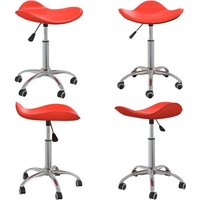 Vidaxl - Bürostuhl Rot Kunstleder von VIDAXL