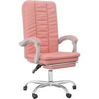 Bürostuhl mit Liegefunktion Rosa Kunstleder Vidaxl von VIDAXL