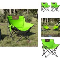Campingstühle 2 Stk. mit Tasche Klappbar Grün - Campingstuhl - Gartenstuhl - Klappstuhl - Outdoor Möbel - Picknickstuhl Campingstühle 2 Stk. mit Tasche Klappbar Grün - Campingstuhl - Gartenstuhl - Klappstuhl - Outdoor Möbel - Picknickstuhl von VIDAXL
