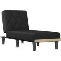 Chaiselongue Schwarz Stoff Vidaxl Chaiselongue Schwarz Stoff Vidaxl von VIDAXL
