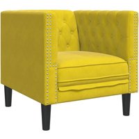 Chesterfield-Sessel Gelb Samt Vidaxl Chesterfield-Sessel Gelb Samt Vidaxl von VIDAXL