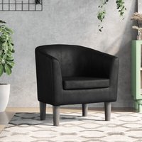 Clubsessel Schwarz Kunstleder - Vidaxl von VIDAXL