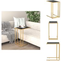 Computer-Beistelltisch Schwarz Marmor 50x35x65 cm Hartglas - Kommode - Nachttisch - Couchtisch - Beistelltisch - Wohnzimmermöbel Computer-Beistelltisch Schwarz Marmor 50x35x65 cm Hartglas - Kommode - Nachttisch - Couchtisch - Beistelltisch - Wohnzimmermöbel von VIDAXL