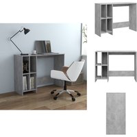 Computertisch Betongrau 102,5x35x75 cm Holzwerkstoff - Computertisch - Schreibtisch - Home Office - Arbeitsplatz - Holzwerkstoff Computertisch Betongrau 102,5x35x75 cm Holzwerkstoff - Computertisch - Schreibtisch - Home Office - Arbeitsplatz - Holzwerkstoff von VIDAXL