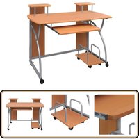 Computertisch Braun 110x52x88,5 cm Holzwerkstoff - Bürostuhl - Schreibtisch - Home Office - Arbeitsplatzgestaltung - Laptoptisch Computertisch Braun 110x52x88,5 cm Holzwerkstoff - Bürostuhl - Schreibtisch - Home Office - Arbeitsplatzgestaltung - Laptoptisch von VIDAXL
