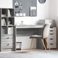 Computertisch Graue Sonoma MDF 100 x 40 x 76 cm Einfach vidaXL481691 von VIDAXL