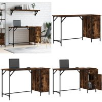 Computertisch Räuchereiche 131x48x75 cm Holzwerkstoff - Schreibtisch - Computertisch - Home Office - Holzwerkstoff - Metallgestell - Home & Living Computertisch Räuchereiche 131x48x75 cm Holzwerkstoff - Schreibtisch - Computertisch - Home Office - Holzwerkstoff - Metallgestell - Home & Living von VIDAXL