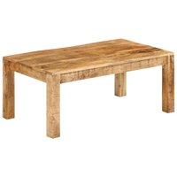 Couchtisch 100x55x40 cm Massivholz Mango Vidaxl von VIDAXL