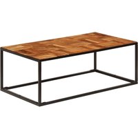 Couchtisch 110x60x40 cm Massivholz Akazie und Stahl Vidaxl Couchtisch 110x60x40 cm Massivholz Akazie und Stahl Vidaxl von VIDAXL
