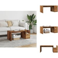 Couchtisch Altholz-Optik 90x45x35 cm Holzwerkstoff - Couchtisch - Couchtische - Couchtisch Niedrig - Tisch Couchtisch Altholz-Optik 90x45x35 cm Holzwerkstoff - Couchtisch - Couchtische - Couchtisch Niedrig - Tisch von VIDAXL