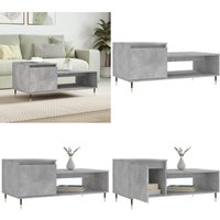 Couchtisch Betongrau 100x50x45 cm Holzwerkstoff - Couchtisch - Wohnzimmerstil - Holzwerkstoff Möbel - Grau Sofa Tisch - Sideboard - Home & Living Couchtisch Betongrau 100x50x45 cm Holzwerkstoff - Couchtisch - Wohnzimmerstil - Holzwerkstoff Möbel - Grau Sofa Tisch - Sideboard - Home & Living von VIDAXL