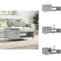 Couchtisch Betongrau 100x50x45 cm Holzwerkstoff - Couchtisch - Wohnzimmerstil - Holzwerkstoff Möbel - Grau Sofa Tisch - Sideboard Couchtisch Betongrau 100x50x45 cm Holzwerkstoff - Couchtisch - Wohnzimmerstil - Holzwerkstoff Möbel - Grau Sofa Tisch - Sideboard von VIDAXL