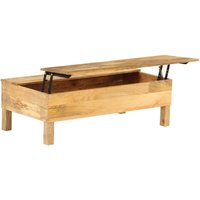 Couchtisch Massivholz Mango 110x55x35 cm Vidaxl Couchtisch Massivholz Mango 110x55x35 cm Vidaxl von VIDAXL