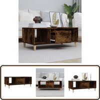 Couchtisch Räuchereiche 90x50x36,5 cm Holzwerkstoff - Couchtisch - Wohnzimmerschreibtisch - Holzmöbel - Esszimmertisch - Sideboard Couchtisch Räuchereiche 90x50x36,5 cm Holzwerkstoff - Couchtisch - Wohnzimmerschreibtisch - Holzmöbel - Esszimmertisch - Sideboard von VIDAXL