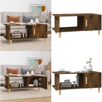 Couchtisch Räuchereiche 90x50x40 cm Holzwerkstoff - Couchtisch - Wohnzimmereinrichtung - Holzmöbel - Sideboard - Regal - Home & Living Couchtisch Räuchereiche 90x50x40 cm Holzwerkstoff - Couchtisch - Wohnzimmereinrichtung - Holzmöbel - Sideboard - Regal - Home & Living von VIDAXL