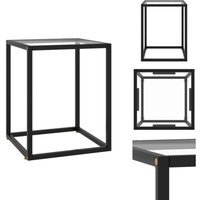 Vidaxl - Couchtisch Schwarz mit Hartglas 40x40x50 cm - Couchtisch - Wohnzimmertisch - Sideboard - Esszimmertisch - Schwarz von VIDAXL