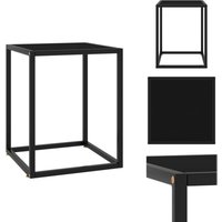 Vidaxl - Couchtisch Schwarz mit Schwarzem Glas 40x40x50 cm - Couchtisch - Schwarzer Couchtisch - Glastisch - Wohnzimmer Dekoration - Side Table Vidaxl - Couchtisch Schwarz mit Schwarzem Glas 40x40x50 cm - Couchtisch - Schwarzer Couchtisch - Glastisch - Wohnzimmer Dekoration - Side Table von VIDAXL