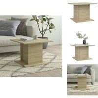 Vidaxl - Couchtisch Sonoma-Eiche 55,5x55,5x40 cm Holzwerkstoff - Couchtisch - Wohnzimmertisch - Esszimmertisch - Holzwerkstoff - Sonoma-Eiche Vidaxl - Couchtisch Sonoma-Eiche 55,5x55,5x40 cm Holzwerkstoff - Couchtisch - Wohnzimmertisch - Esszimmertisch - Holzwerkstoff - Sonoma-Eiche von VIDAXL
