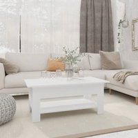 Couchtisch Weiß 102x55x42 cm Holzwerkstoff Vidaxl 260979 von VIDAXL