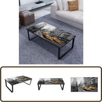 Couchtisch mit Glasplatte Rechteckig - Couchtisch - Esszimmertisch - Wohnzimmertisch - Beistelltisch - Sideboard Couchtisch mit Glasplatte Rechteckig - Couchtisch - Esszimmertisch - Wohnzimmertisch - Beistelltisch - Sideboard von VIDAXL