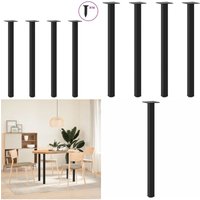 Couchtischbeine 4 Stk. Schwarz 72-74 cm Stahl - Vidaxl Couchtischbeine 4 Stk. Schwarz 72-74 cm Stahl - Vidaxl von VIDAXL