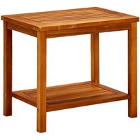 Couchtisch 50x35x45 cm Massivholz Akazie Vidaxl von VIDAXL