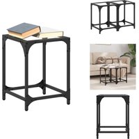 Vidaxl - Couchtische mit Glasplatte 2 Stk. Transparent 30x30x40 cm Stahl - Couchtisch - Glastisch - Wohnzimmerstil - Esszimmertisch - Sidetable Vidaxl - Couchtische mit Glasplatte 2 Stk. Transparent 30x30x40 cm Stahl - Couchtisch - Glastisch - Wohnzimmerstil - Esszimmertisch - Sidetable von VIDAXL