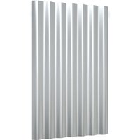 Dachpaneele 36 Stk. Verzinkter Stahl Silber 60x36 cm Vidaxl von VIDAXL