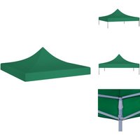 Dächer für Pavillions - Living Partyzelt-Dach 3x3 m Grün 270 g/m² - Grün von VIDAXL