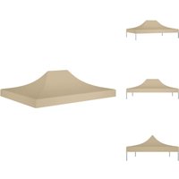 Dächer für Pavillions - Living Partyzelt-Dach 4x3 m Beige 270 g/m² - Beige Dächer für Pavillions - Living Partyzelt-Dach 4x3 m Beige 270 g/m² - Beige von VIDAXL