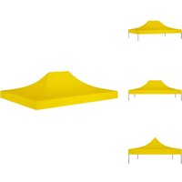 Vidaxl - Dächer für Pavillions - Living Partyzelt-Dach 4x3 m Gelb 270 g/m² - Gelb von VIDAXL