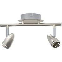 Deckenstrahler Mattnickel 27 x 14 x 12 cm Stahl Vidaxl Deckenstrahler Mattnickel 27 x 14 x 12 cm Stahl Vidaxl von VIDAXL