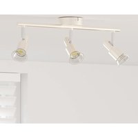 Deckenstrahler Gebürstetes Nickel 39 x 10.5 x 10.5 cm Stahl vidaXL von VIDAXL