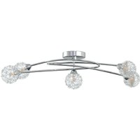 Deckenleuchte mit Drahtgeflecht-Schirmen für 5 G9 LED-Leuchten Vidaxl Deckenleuchte mit Drahtgeflecht-Schirmen für 5 G9 LED-Leuchten Vidaxl von VIDAXL