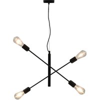 Vidaxl - Deckenleuchte mit Glühlampen 2 w Schwarz E27 von VIDAXL