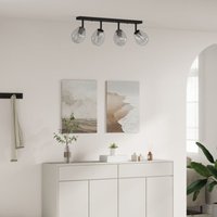Deckenleuchten mit Verstellbarem Glasschirm Anthrazit E27 Vidaxl 881853 von VIDAXL