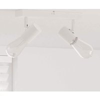 Deckenstrahler Weiß 26 x 6.5 x 11.5 cm Stahl Vidaxl von VIDAXL