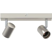 Deckenstrahler Nickel-gebürstet 26 x 6.5 x 11.5 cm Stahl Vidaxl Deckenstrahler Nickel-gebürstet 26 x 6.5 x 11.5 cm Stahl Vidaxl von VIDAXL