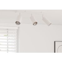 Deckenstrahler 3 Wege verstellbar weiß GU10 vidaXL778712 von VIDAXL