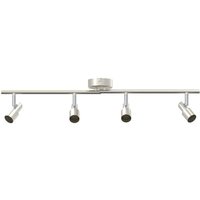 Deckenstrahler Gebürstetes Nickel 70 x 9 x 12.5 cm Stahl Vidaxl von VIDAXL