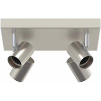 Deckenstrahler Gebürstetes Nickel 26.5 x 26 x 11.5 cm Stahl Vidaxl Deckenstrahler Gebürstetes Nickel 26.5 x 26 x 11.5 cm Stahl Vidaxl von VIDAXL