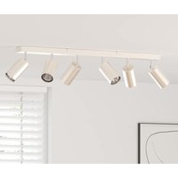 Deckenstrahler Nickel-gebürstet 73 x 5.5 x 16.5 cm Stahl Vidaxl von VIDAXL