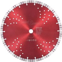 Diamant-Trennscheibe mit Turbo und Löchern Stahl 300 mm vidaXL von VIDAXL