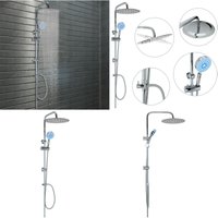 Vidaxl - Doppelkopf-Duschset mit Handbrause Edelstahl - Duschset - Duschsets - Home & Living - Silber Vidaxl - Doppelkopf-Duschset mit Handbrause Edelstahl - Duschset - Duschsets - Home & Living - Silber von VIDAXL