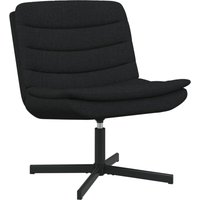 Vidaxl - Drehstuhl Schwarz Polyester Standard Drehbar von VIDAXL