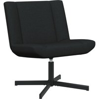 Vidaxl - Drehstuhl Schwarz Stoff, Metall Standard Drehbar Drehstuhl von VIDAXL