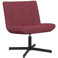 Drehstuhl Weinrot 63 x 75 x 76 cm Stoff Vidaxl Drehstuhl Weinrot 63 x 75 x 76 cm Stoff Vidaxl von VIDAXL