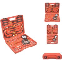 Druckprüfer-Set für Kraftstoffeinspritzung - Kraftstoffeinspritzdruckprüfung - Autowerkzeug - Autoreparatur - Diagnosetool - Manometer Druckprüfer-Set für Kraftstoffeinspritzung - Kraftstoffeinspritzdruckprüfung - Autowerkzeug - Autoreparatur - Diagnosetool - Manometer von VIDAXL